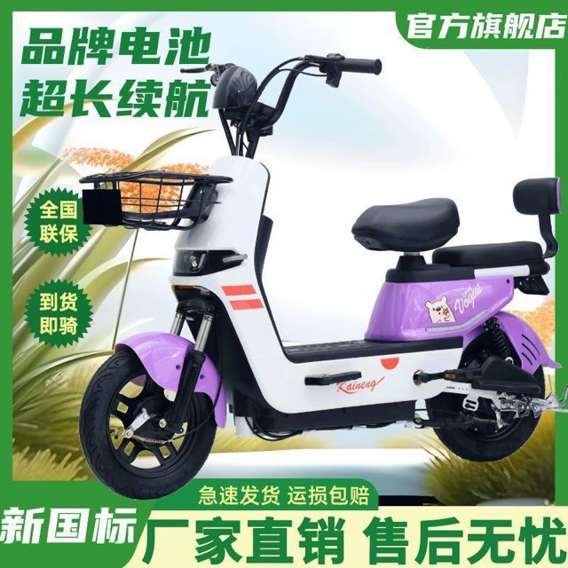 Новый электрический велосипед, соответствующий национальному стандарту, 48 В, для взрослых, компактный, с литиевой батареей, двухколесный, с электроприводом.