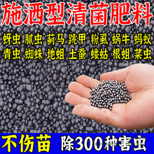 土壤除虫撒施型清菌颗粒菜地杀虫治病菌生根壮苗瓜果蔬菜通用