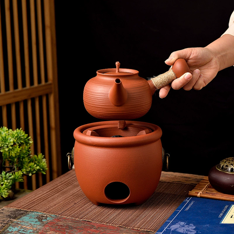 Китайская жаростойкая угольная печь Chaoshan Hongi Песочный горшок Тонкий чайный угольный горшок