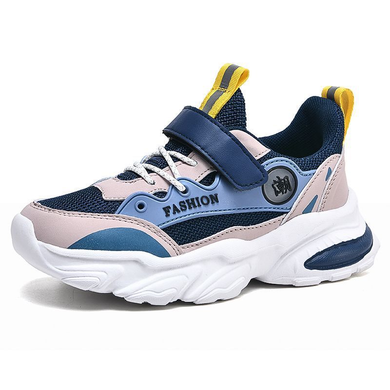 Zapatos para niños 2023 nuevos zapatos para estudiantes de primavera y otoño zapatos para niños de otoño para niños medianos y grandes zapatos deportivos impermeables antideslizantes de cuero