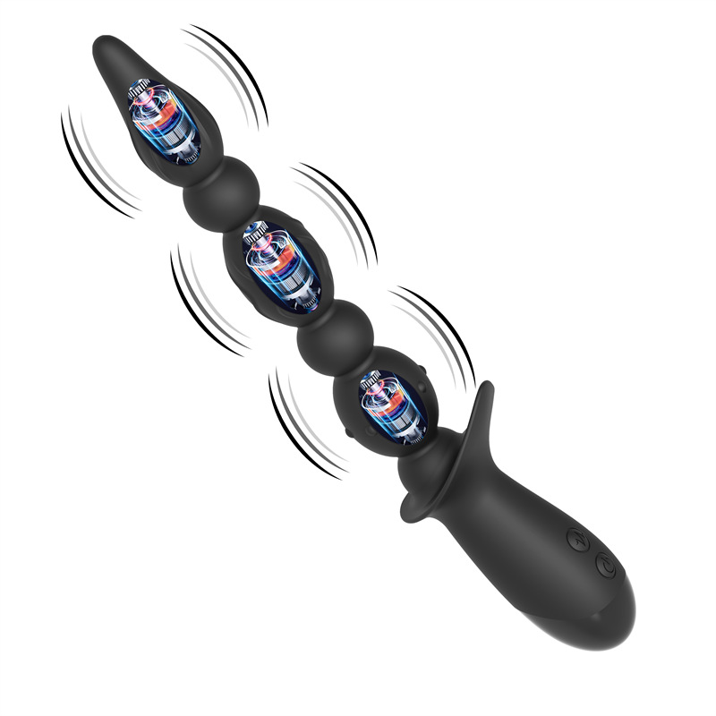 Dreimotoriger Silikon-Vibrator für Frauen, Vibrator, Rückenmassagegerät_voghion.com