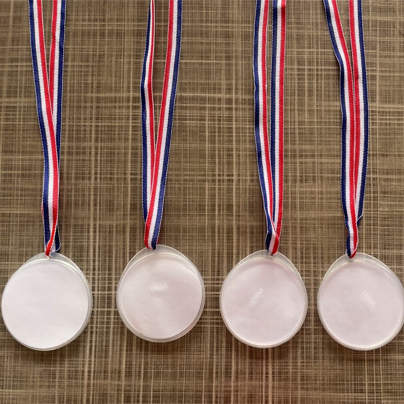 Medallas de Plástico Coloridas de Amazon, Medallas de Juguete para Niños, Medallas para Eventos Deportivos y Festivales de la Empresa