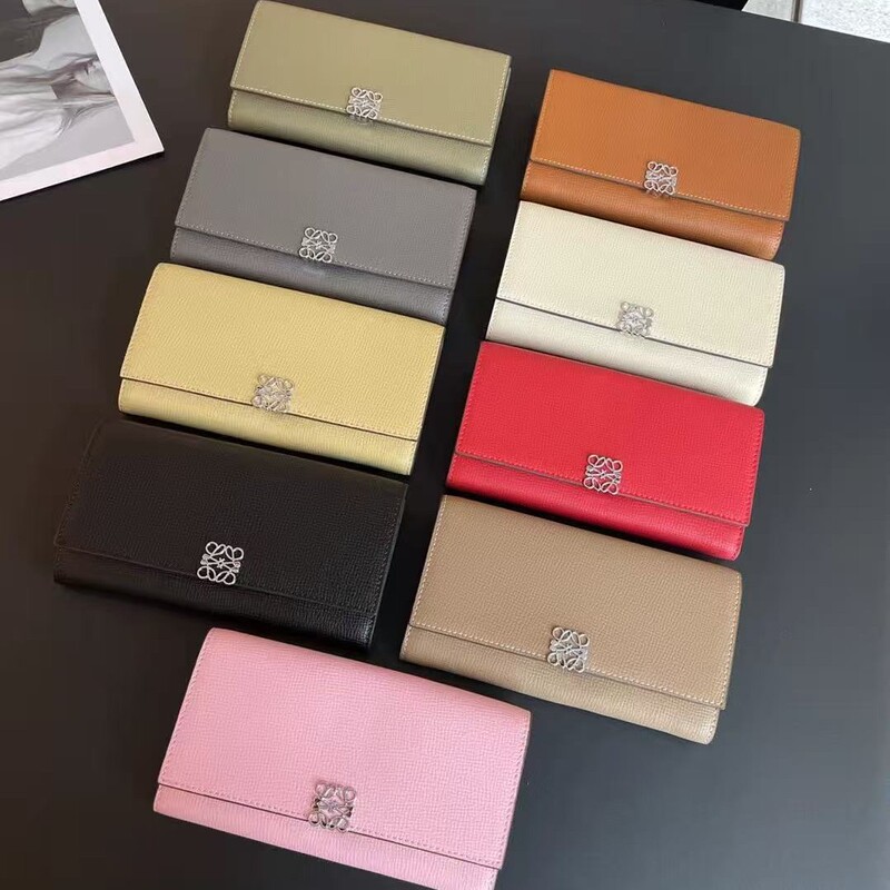 2025 New Model Palm Print Genuine Leather Women's Long Wallet 80% off Color-Blocking Flip Cover Fashion Women's Bag Niche High-End Bag 2025 New Model Palm Print Genuine Leather Women's Long Wallet 80% off Color-Blocking Flip Cover Fashion Women's Bag Niche High-End Bag