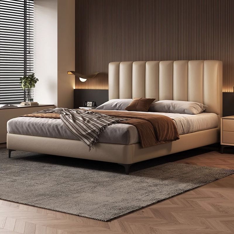 Light Luxury Children's Bed 1.5m for Home Use, Boys' and Girls' Bed, Modern Minimalist Children's Room 1.2m Leather Bed Light Luxury Children's Bed 1.5m for Home Use, Boys' and Girls' Bed, Modern Minimalist Children's Room 1.2m Leather Bed