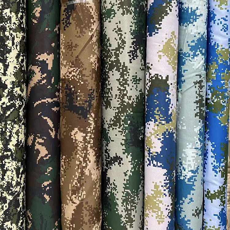 Mayorista anti-desgarro tela de camuflaje de pantalones de algodón