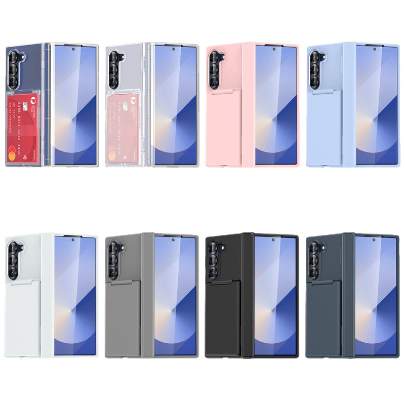 サムスン ZFold 30% off スタックカードホルダー携帯電話ケース ZFold6 肌の感触の携帯電話保護カバーに適した国境を越えた新製品|undefined