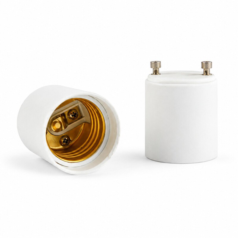 Cross-Border Source Factory In-Stock Gu24 to E26/E 1.35kg Pin Conversion Lamp Holder, Flame-Retardant Pbt with Ce Cross-Border Source Factory In-Stock Gu24 to E26/E 1.35kg Pin Conversion Lamp Holder, Flame-Retardant Pbt with Ce