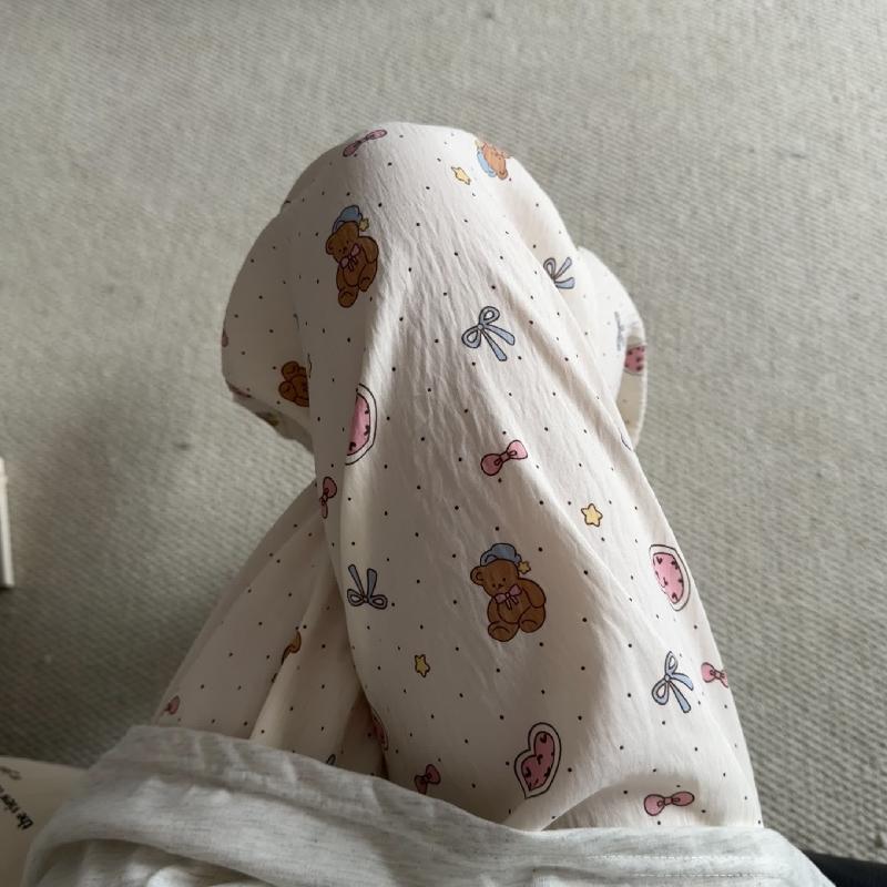 Primavera y verano · Pantalones de pijama casuales para mujeres pantalones a prueba de mosquitos rojos en línea 2025 nuevos pantalones caseros para llevar