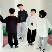 打底衫长袖T2025秋季儿童打底长袖新款韩版中小童男女孩童装潮