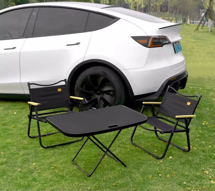 Suitable for Tesla Model3/Y Foldableing Small Table Car Trunk Camping Style Picnic Accessories Office Supplies
