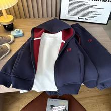 儿童装男童套装秋装2025新款春秋款中大童外套加绒秋冬男孩秋季潮