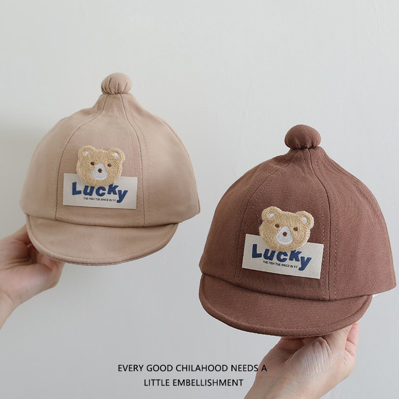 Sombreros para bebés primavera y otoño delgados, gorras de lengua de superpeso lindas para niños y niñas, sombreros de béisbol de protección solar para niños pequeños