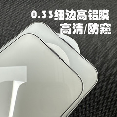 Apple 16Pro 薄型強化フィルム 15Promax ガラスフィルム 14PRO スクリーンをブロックしない 13Pro のぞき見防止フィルムに適しています。