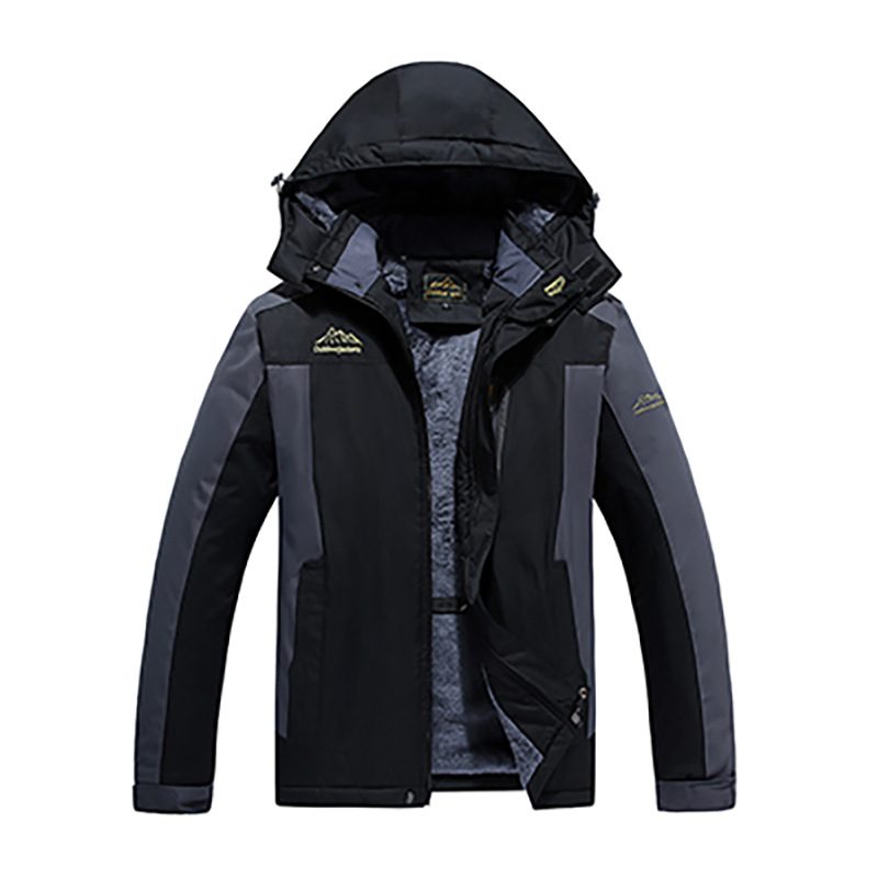 검정색 [기모 안감 두툼한 면 점퍼]