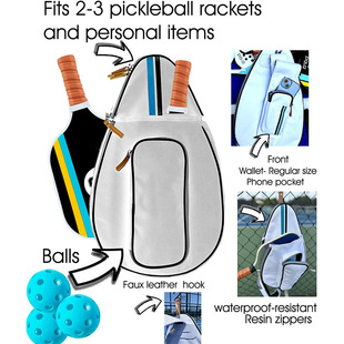 New high-end badminton bag outdoor sports tennis racket bag waterproof large capacity shoulder slung storage backpack