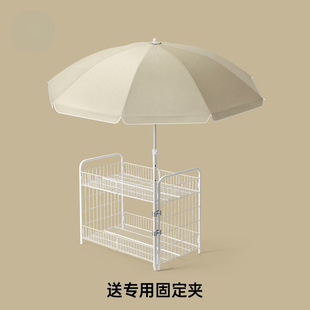【Small Cart Umbrella】Outdoor Stall Sunshade Umbrella for Commercial Use, Foldable and Portable Sun Protection Large Umbrella