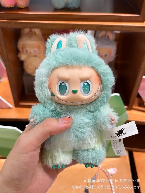 インターネットセレブの人気漫画ラブブ装飾品、ウサギのぬいぐるみ、子供用ペンダント人形、ホリデーギフト|undefined