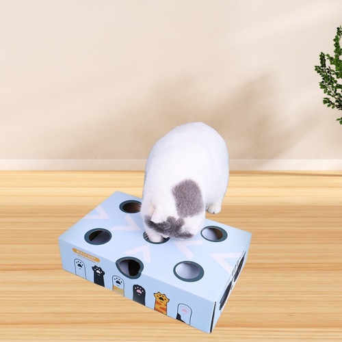 Cross-border best-selling cat mallet toy corrugated paper cat claw board self-entertaining interactive cat toy supports OME