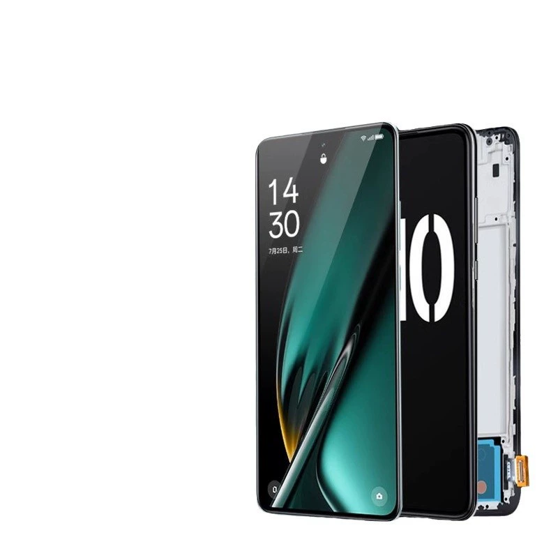 Подходит для сборки экрана OPPO K9 Pro, фрейм K9S, K10, K10 Pro, внутренний и внешний сенсор, мобильный телефон K11