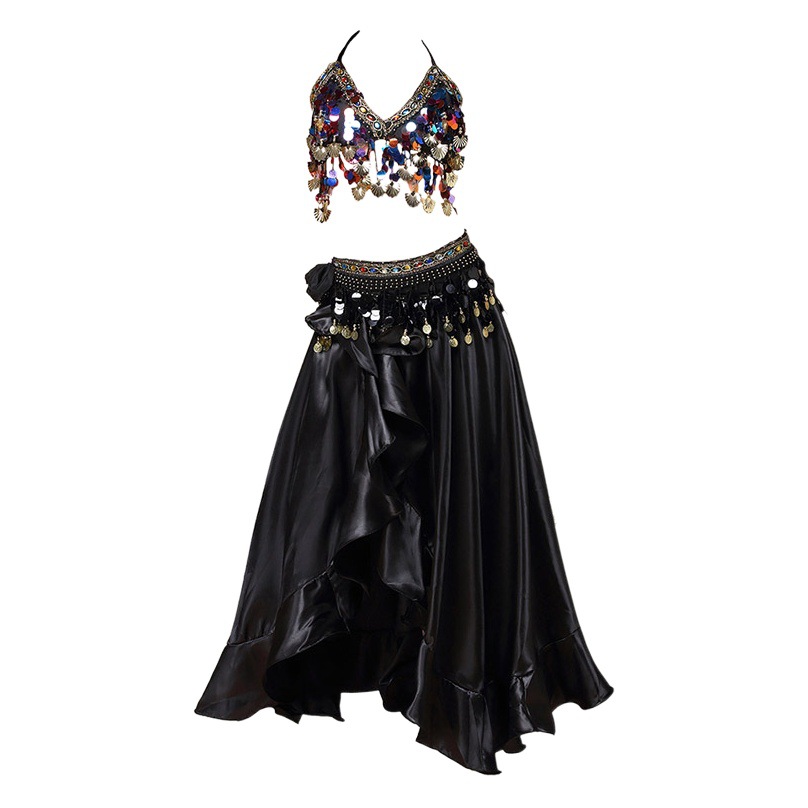 Belly dance clothing 2023 Summer sexy new practice clothes performance clothes women's suit Indian dance bra skirt