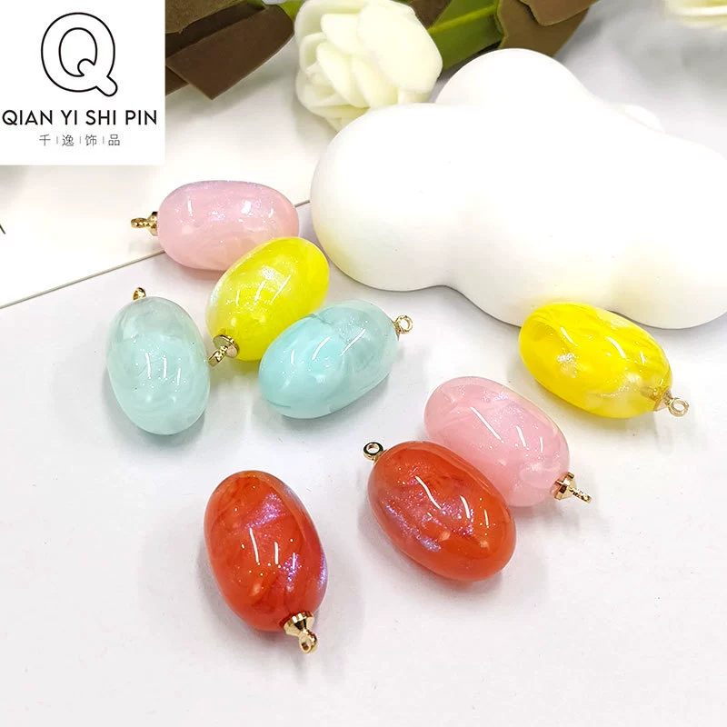 Гроздья Вина Ritzi Drop из капли русалки Ji Di Diyi, DIY акриловый кулон, бусины San, бисер, связанный бусины, колье