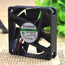 SUNON/��׼KDE1206PHV2 6015 12V 1.0W �ҴŸ� ͶӰ�O��ɢ���L��