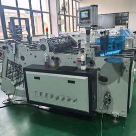 汉堡盒机成型设备立体餐盒机船型盒打包盒上胶成型机热熔胶机自动