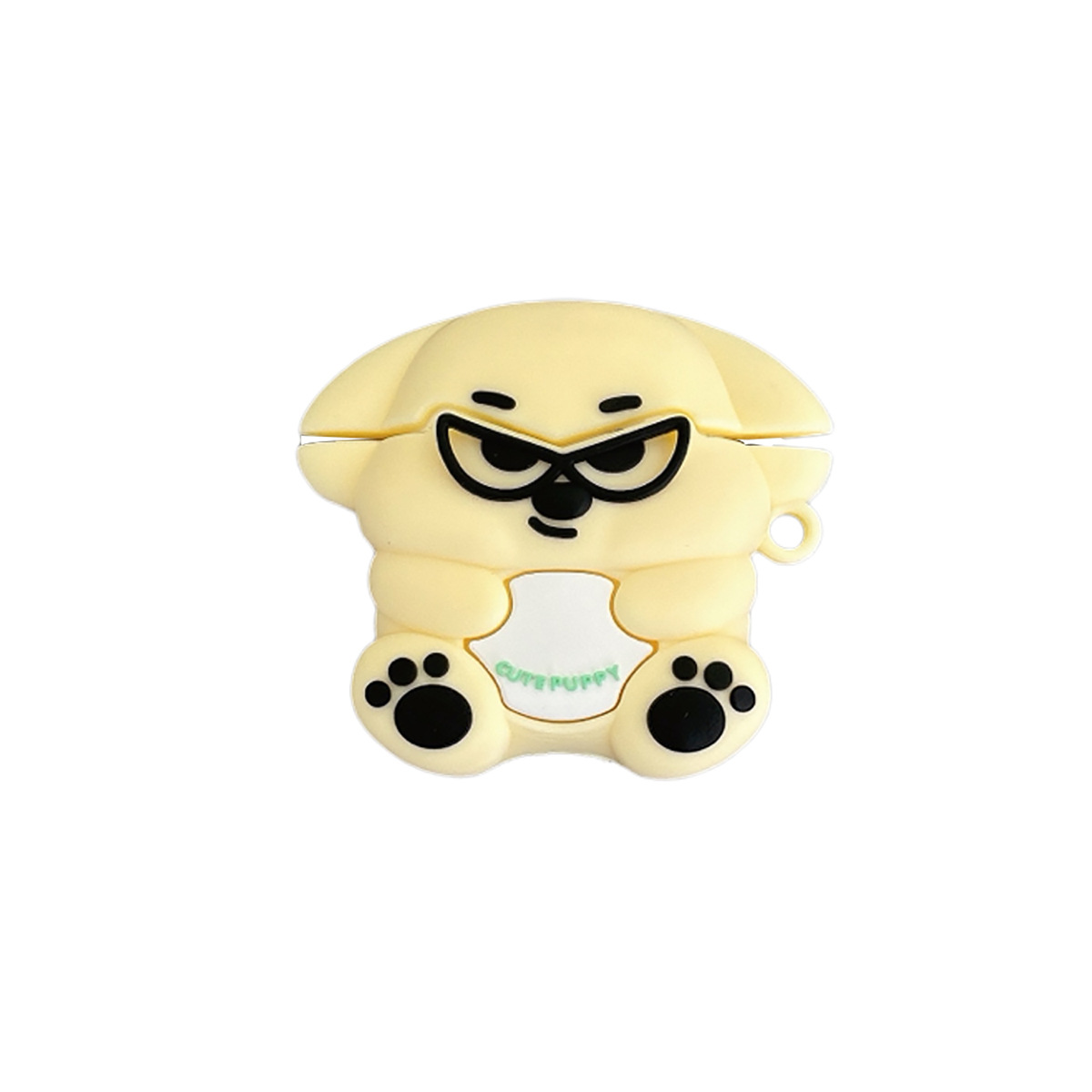 gafas cachorro airpodspro Apple 2 / 3 generación inalámbrica auriculares bluetooth estuche de dibujos animados cubierta de protección para el estómago