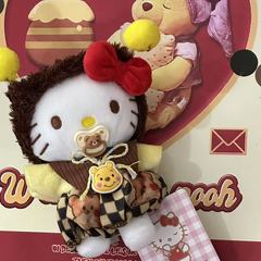 可爱蜜蜂宝宝kitty包包挂件小玩偶换装哈喽kt奶嘴宝书包挂饰女生