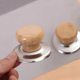 Wooden lid top bead lid handle anti-scalding lid lid button 1 yuan 2 yuan store supply wholesale