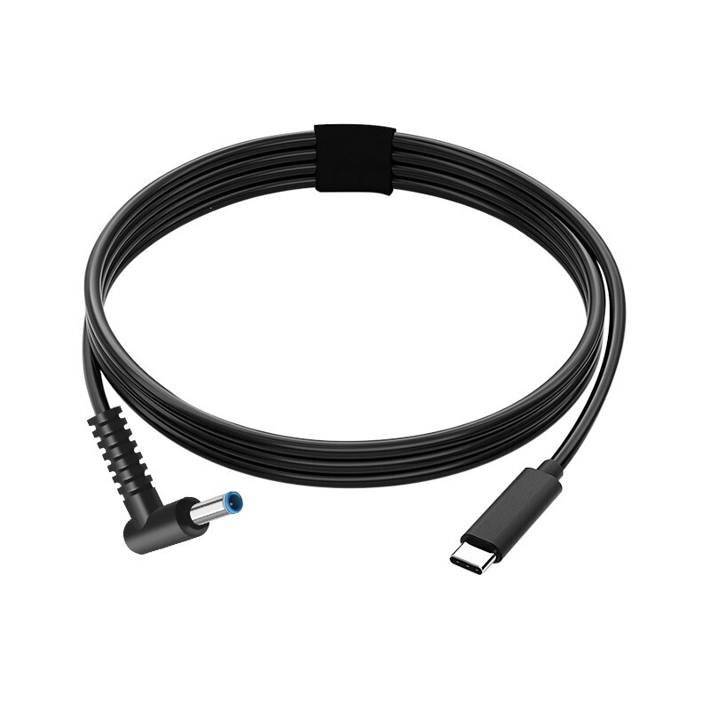 Laptop Pd Protocol Fast Charging Cable Type-C Male Suitable for Hp 65W Dc4530/4506 Blue Laptop Pd Protocol Fast Charging Cable Type-C Male Suitable for Hp 65W Dc4530/4506 Blue