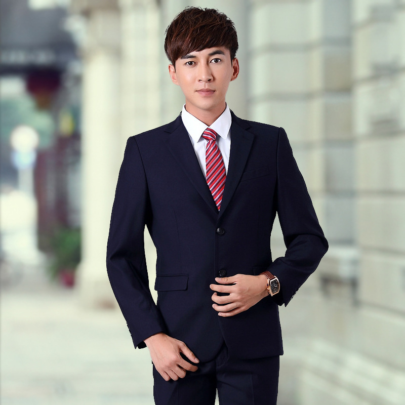 Traje de primavera y otoño para hombres y mujeres traje de hombre traje de trabajo de tres piezas traje de dama de honor