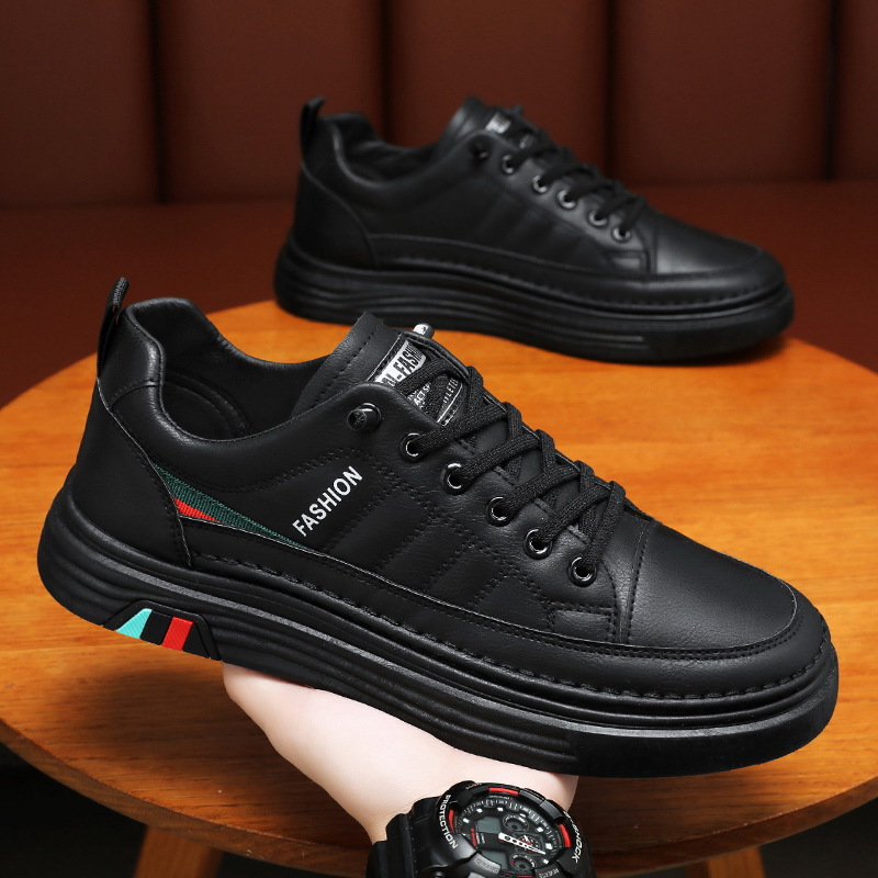 男鞋2024年新款春季運動增高小白板鞋男士百搭潮流休閒鞋子男潮鞋