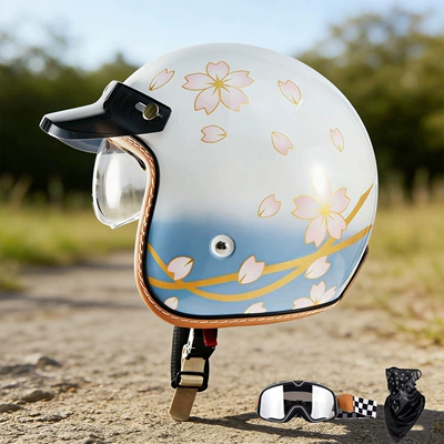 Motosiklet kaskı (dəbilqə), Foreign Trade, 3/4 Helmet, Cross-Border