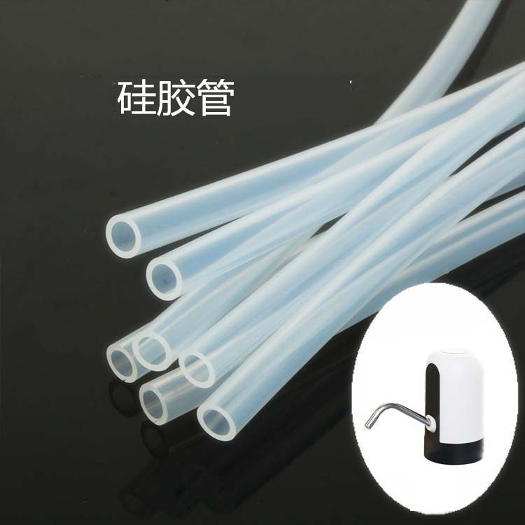 厂家批发抽水器硅胶软管 透明茶具加水器饮水机抽水管硅胶管
