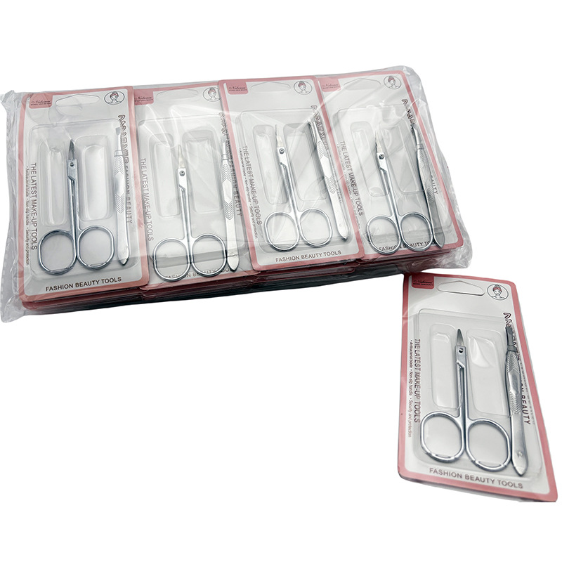H1325 a-88 ceja que forma cuchillo conjunto de dos piezas de maquillaje herramientas de maquillaje traje de belleza regalo de regalo