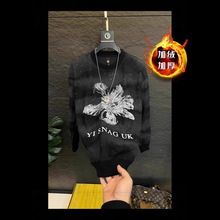 男士加绒加厚长袖衬衫痞帅风通勤百搭亲肤柔软抗寒不臃肿日常休闲