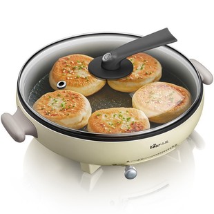 Bear Electric Pancake Pan Pancake Maker Automatic Power-Off Crepe Pan Pancake Maker Dbc-D10L3