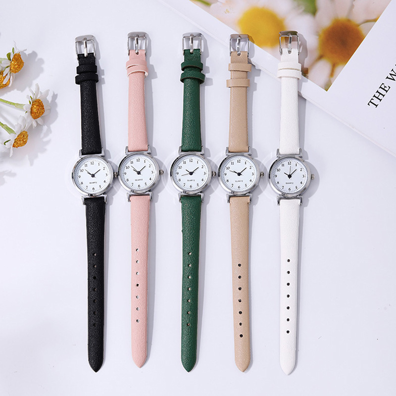 Retro Watch, Feminine, Fashionable and Elegant, Barrel-Shaped Quartz Women's Watch, Elegant, Literary and Artistic Trendy, Simple Style