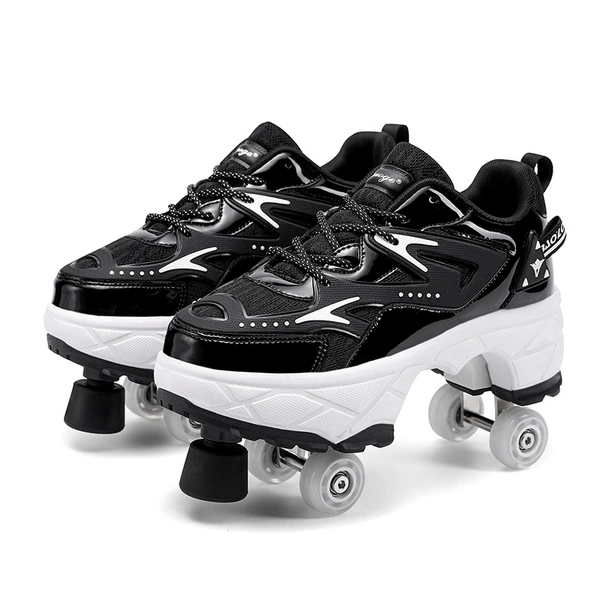 119 black big four wheels retractable