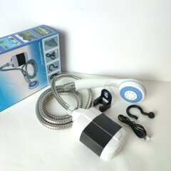 屋外シャワーモーター付き輸出島国水資源が豊富な国家野外生活充電リチウム電池