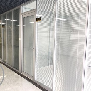 Sichuan Glass High Partition Wall 80 Aluminum Alloy Profiles Single Glass, Double Glass Partition Office Partition
