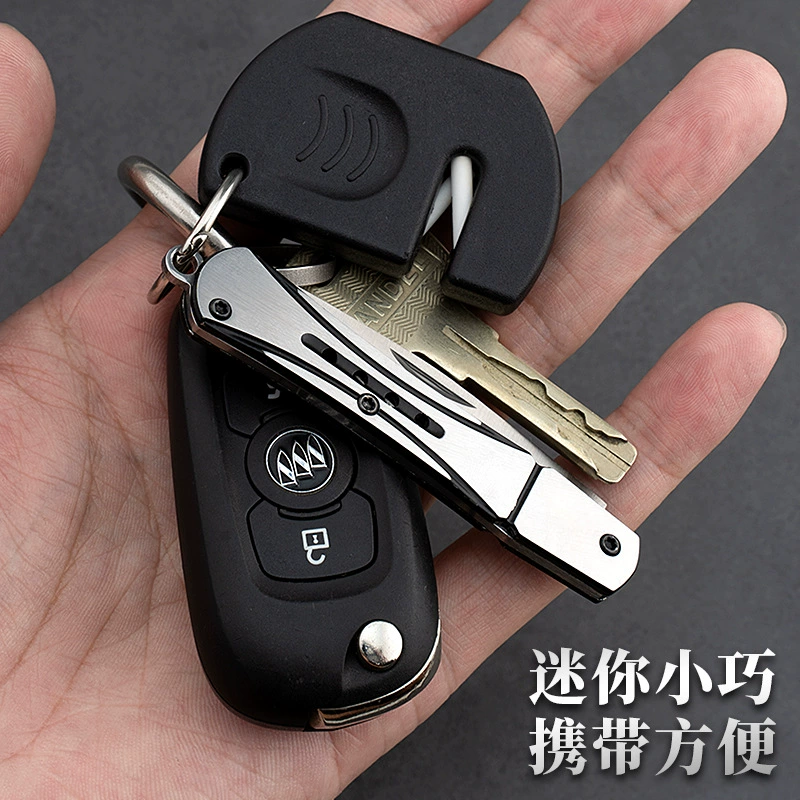 Sharp small handheld pocket knife stainless steel