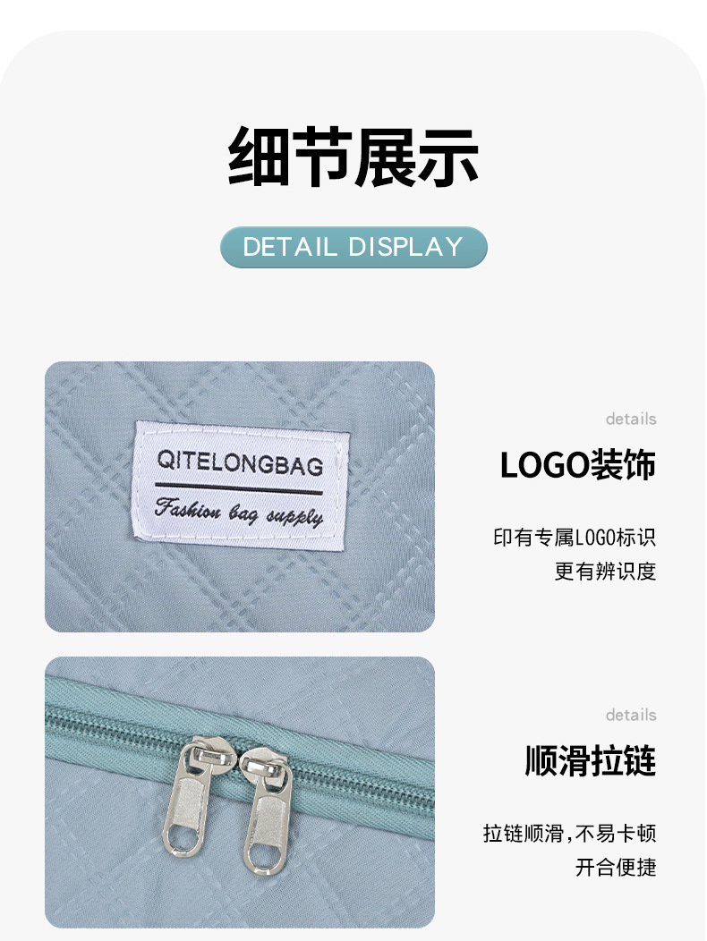 2026 New Style Fashion Outdoor Camping Multifunctional Large Capacity Portable Handheld Cross-Border Hot-Selling Washable Luggage Bag