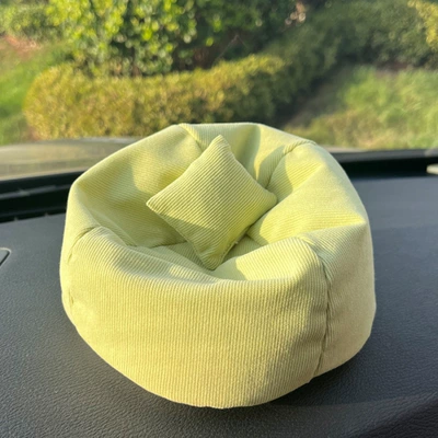 Car ornaments Cute, and Fun Car - 151512-light-green-bean-bag-chair
