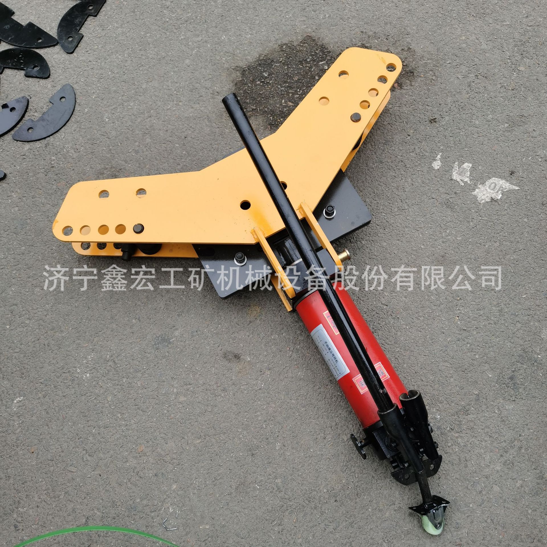 鑫宏电动液压弯排机能弯120mm宽度铝排铜排 液压弯排机使用说明