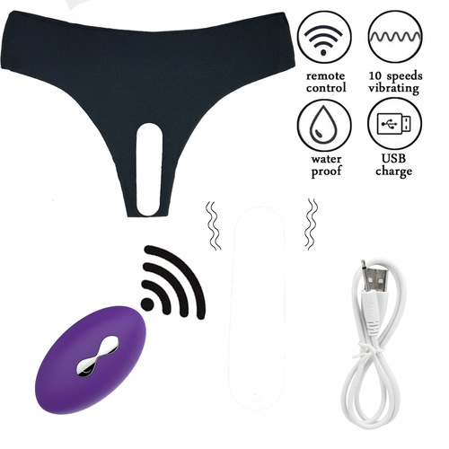 Sexy vibrator with underwear, charging vibration AV massage female adult products flirting foreign trade sex products