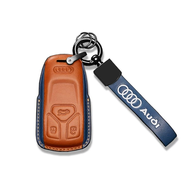 Static Rod/Key Bag | a8 buckle a6 - light-brown-audi-d