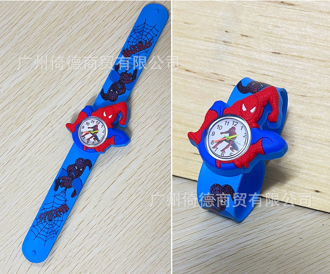 New and old spiderman light blue