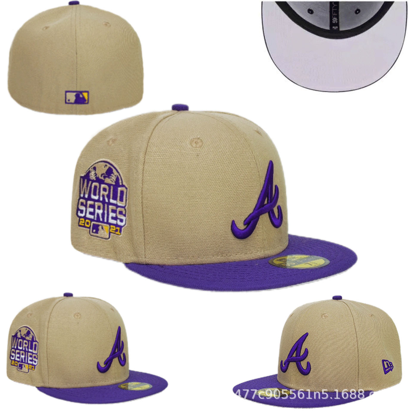 Nueva gorra de béisbol de LA con visera plana, gorra deportiva informal de estilo hip-hop cerrada, gorra de talla moderna de estilo coreano, gorra unisex bordada.